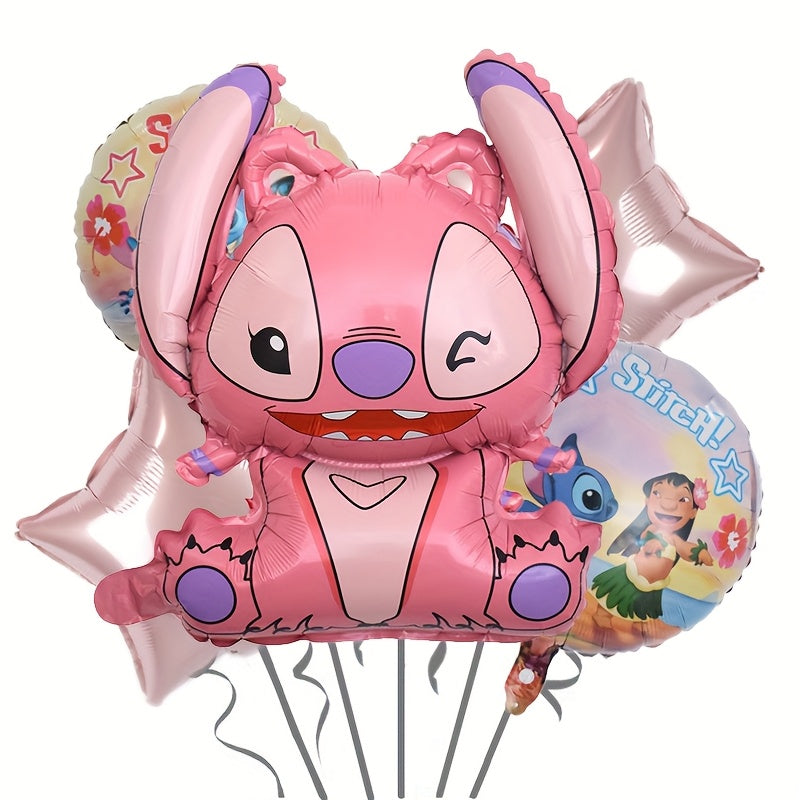 Stitch Ballonnen Set – 5 Stuks voor een Magisch Feest
