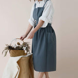 Waterdichte katoenen schort met praktische zakken – ChefMate