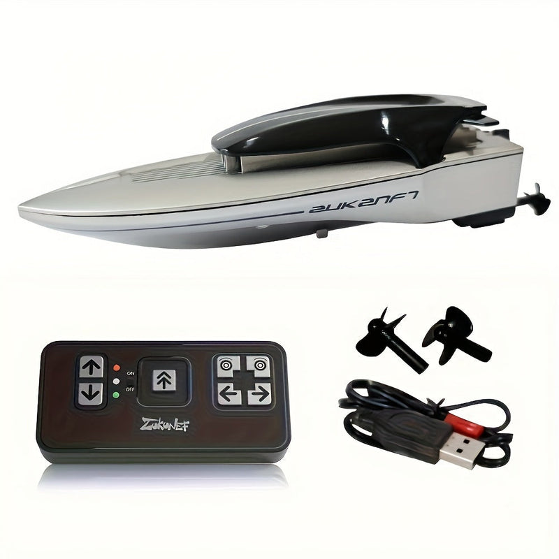 Water Mini Speelgoedboot – Op afstand bestuurbaar met LED Verlichting