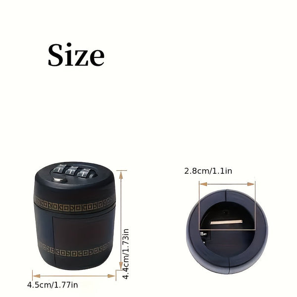 Wachtwoordslotdeksel – 3-cijferige code voor veilige drankbewaring