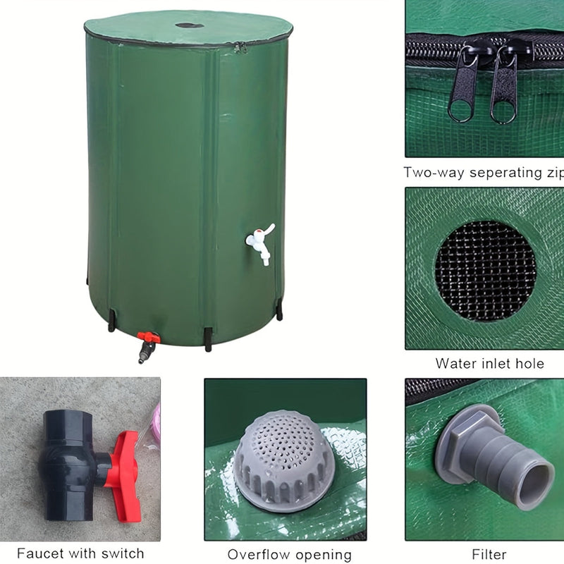 FlexiTank Opvouwbare Wateropslag - 50L / 100L Duurzaam PVC Waterreservoir