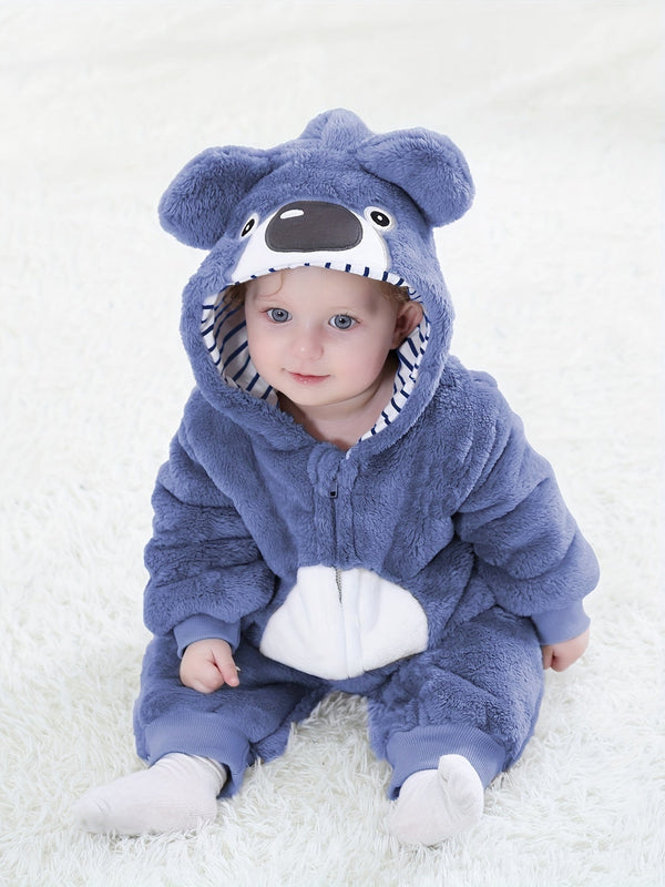 Bennie Beren Rompertje voor Baby's - Warme en Gezellige Jumpsuit voor Buiten