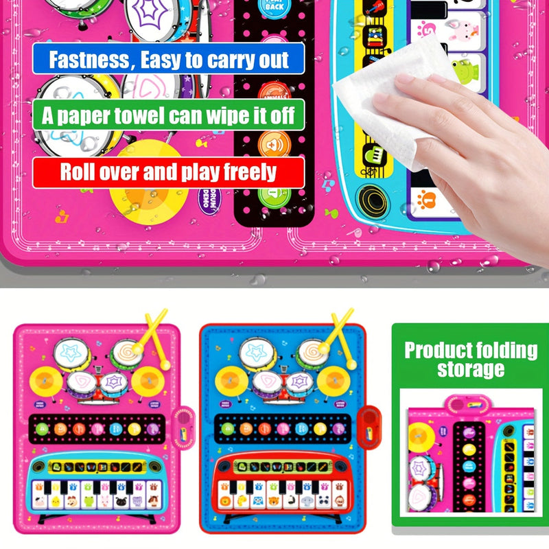 Kleurrijk Muziek Speelkleed - Voor Creatieve Muziekervaring