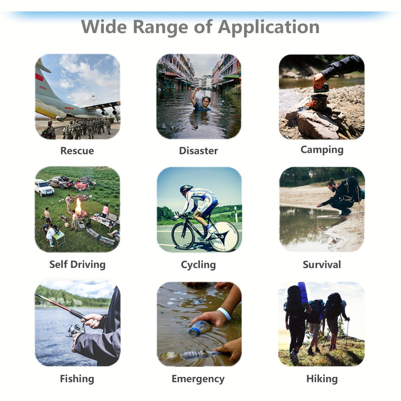 Praktische Pocket Waterfilter – Onmisbaar voor Kamperen en Avonturen