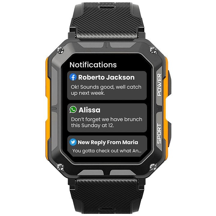 Indestructible Smartwatch | Multifunctionele smartwatch