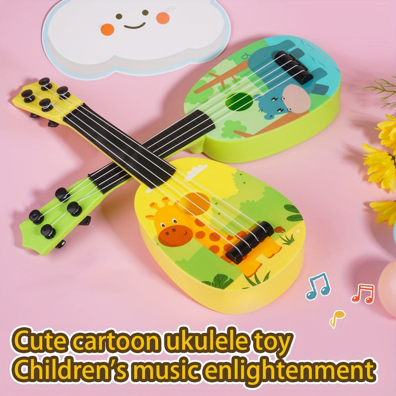 Schattige Ukulele voor Kinderen – Vrolijk en Kleurrijk Muziekspel voor Beginners