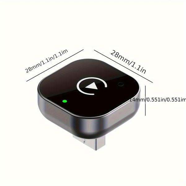2-in-1 Draadloze CarPlay & Android Auto Adapter – Plug & Play Snel Verbonden