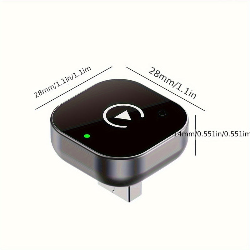 2-in-1 Draadloze CarPlay & Android Auto Adapter – Plug & Play Snel Verbonden