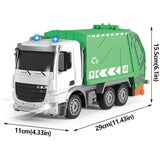 EcoTruck RC Vuilniswagen - Realistische Speelgoedwagen met Licht & Geluid