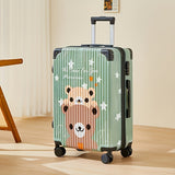 Luxe Graffiti Koffer met Ruimte-thema – 24 Inch Luchtvaartkoffer met Spinner Wielen en TSA-slot