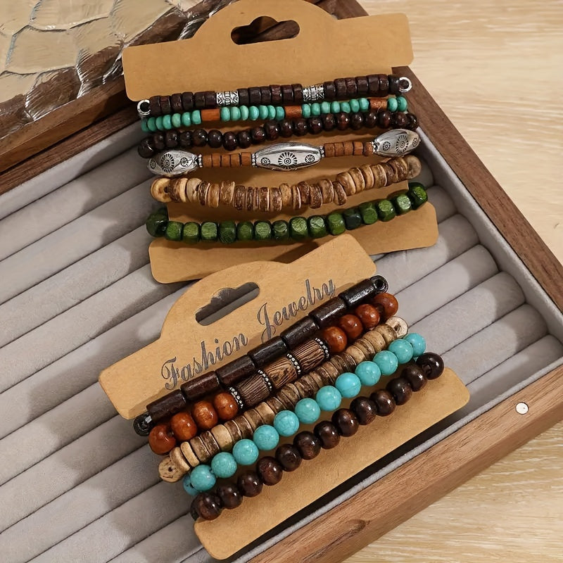 Natuurlijke armbanden set – Voor een stijlvolle uitstraling