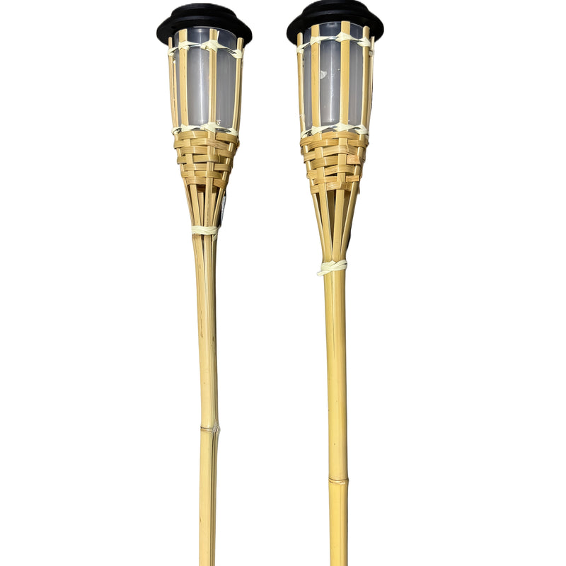 Solar Bamboe Vlam Lantaarn – Sfeervol en Natuurlijk