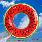 Fruit-Thema Opblaasbare Zwembad Floats – Set van 3 Duurzame Ringen