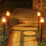 2x Zonne-Tuinlantaarns - Sfeervolle Buitenverlichting