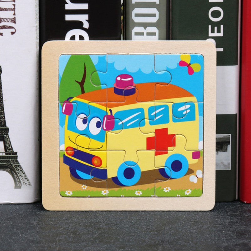 Educatieve Houten Puzzel – Voor jonge ontdekkers