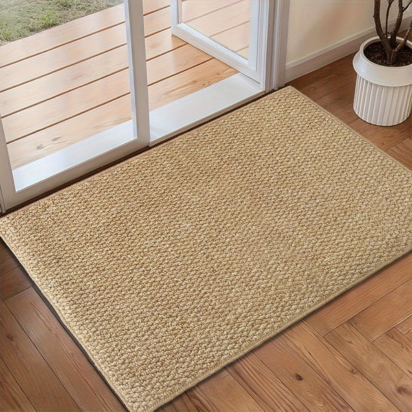 Edelweefsel | deurmat van jute