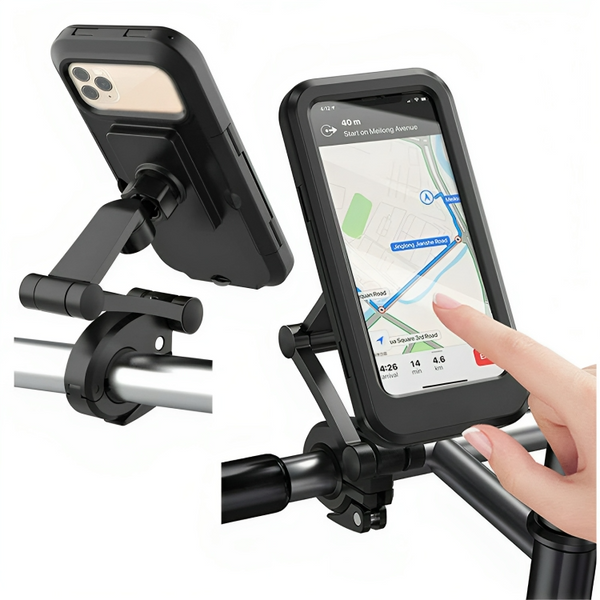 Fiets- en Mountainbike-Smartphonehouder - WeatherGuard