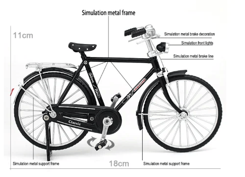 DIY Fietsmodel op schaal – RetroCycle