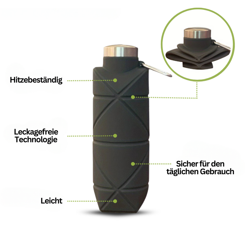 Opvouwbare Waterfles 750 ML - AquaFold