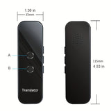 Draagbare Tweerichtings Taalvertaler – USB Oplaadbaar en Wi-Fi Ingebouwd