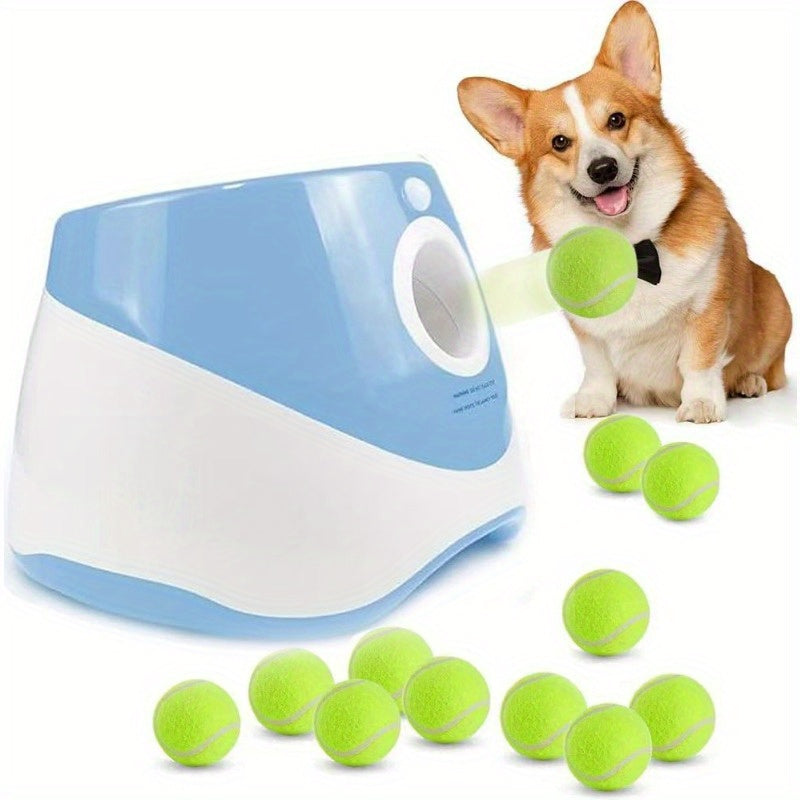FetchMaster Pro – Interactieve Automatische Hondenspeelbal Launcher met USB Opladen