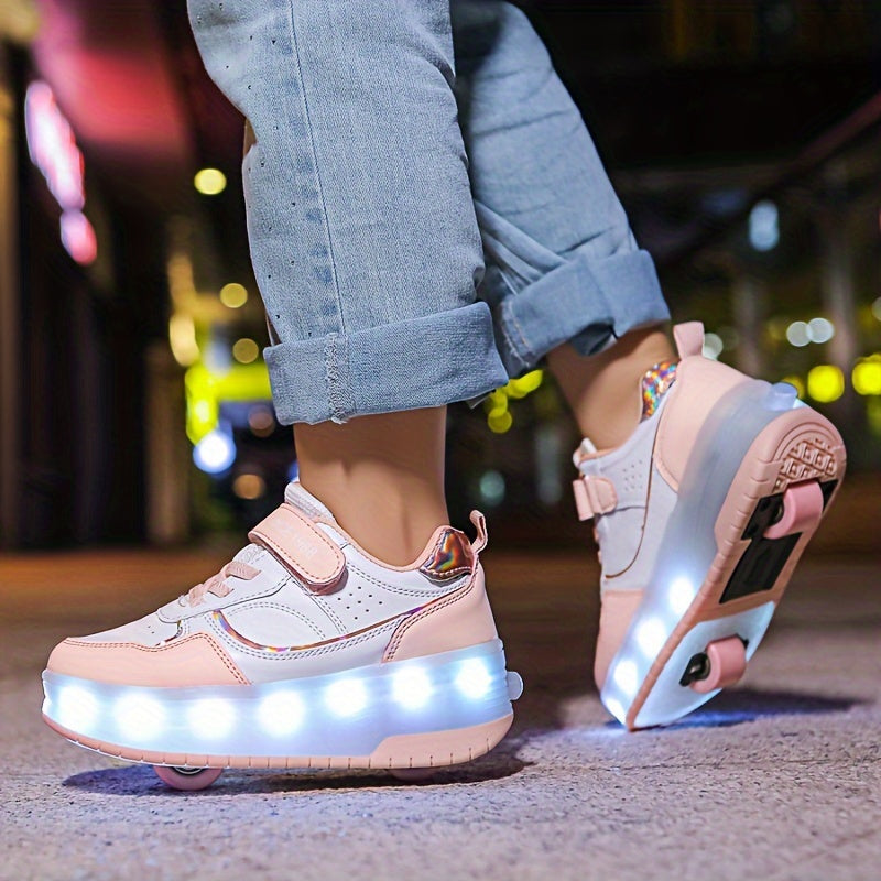 GlowRiders Roller Sneakers - Voor Kinderen met Lichtspektakel