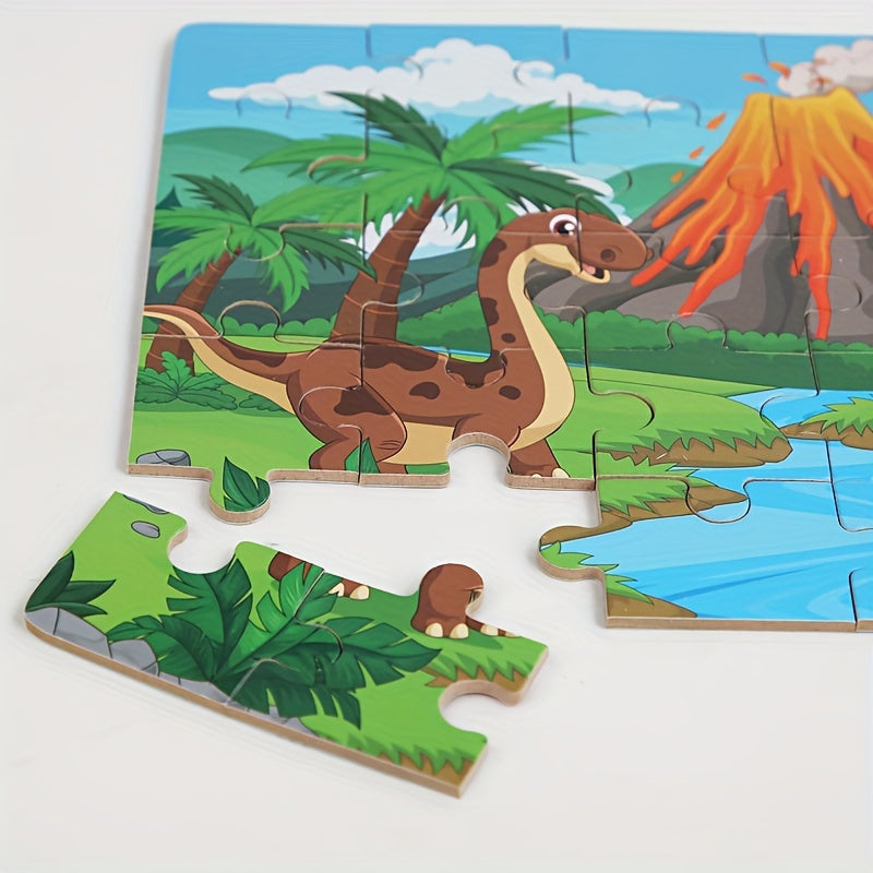 Educatieve Dinosauruspuzzel - Voor Creatief Leren en Spelplezier