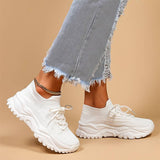 Femke | Trendy Orthopedische Sneaker | Comfortabele Dames Sneakers Geheugenschuim Zool | Voetboogondersteuning & Schokabsorptie | Ideaal voor Wandelen & Dagelijks Gebruik | Superieure Grip | Maten 36-42 | Wit Zwart Beige Roze