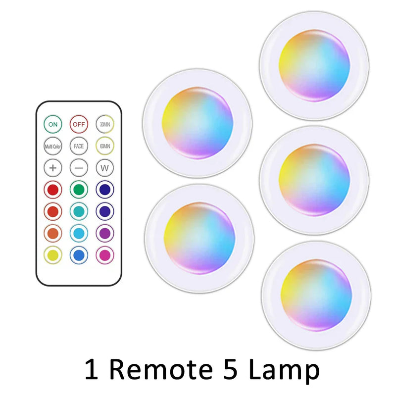 Draadloze RGB LED Onderbouwlamp - GlowyLed