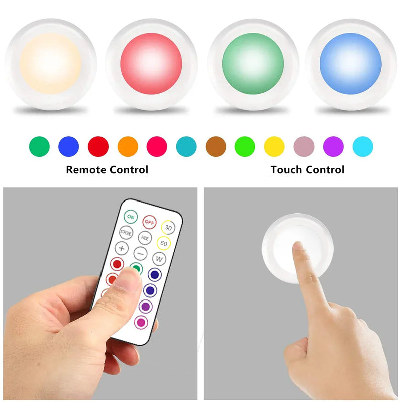 Draadloze RGB LED Onderbouwlamp - GlowyLed