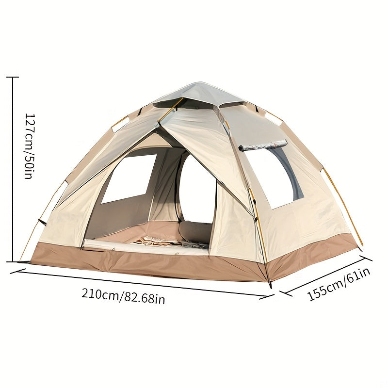 QuickCamp Opklapbare Tent – Comfort en Bescherming voor Elke Outdoor Trip