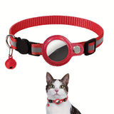 Reflecterende Kattenhalsband – Veiligheidsbuckle en Bel voor Extra Zichtbaarheid