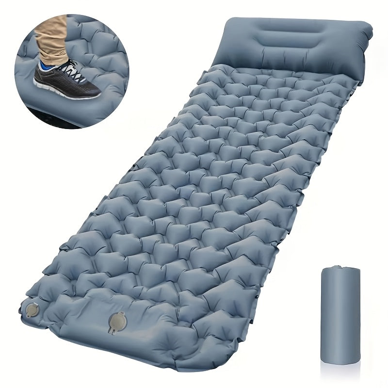 AirRest Opblaasbaar Campingmatras – Lichtgewicht, Comfortabel en Compact