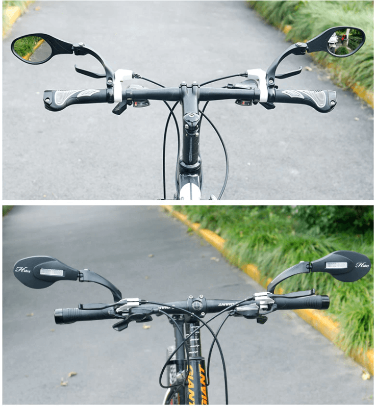 Fiets Achteruitkijkspiegel - Verstelbare Hoek - Breed Bereik Reflector