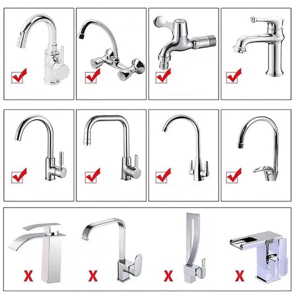 Biologische waterfilter-kraanadapter (Beperkte promotie)