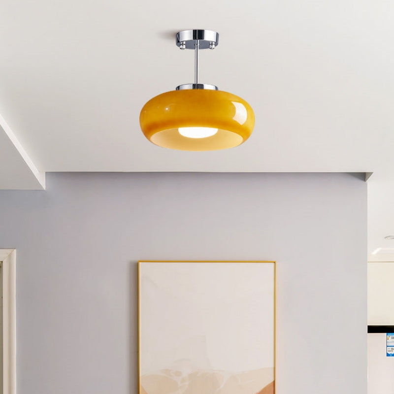 Antieke Glazen Kroonluchter – Tijdloze Elegantie met Vintage Charme