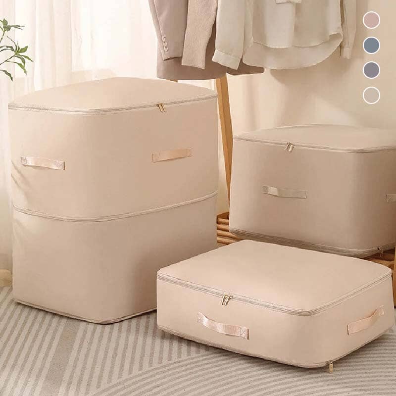 Extreem ruimtebesparende, zelfcompressie organizer