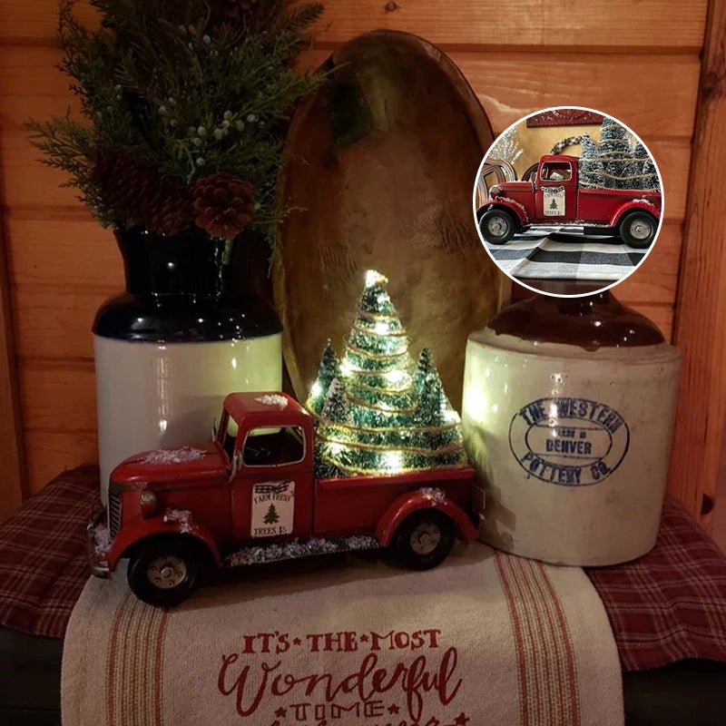 The Red Truck | Laat de kersttraditie herleven met dit middenstuk!