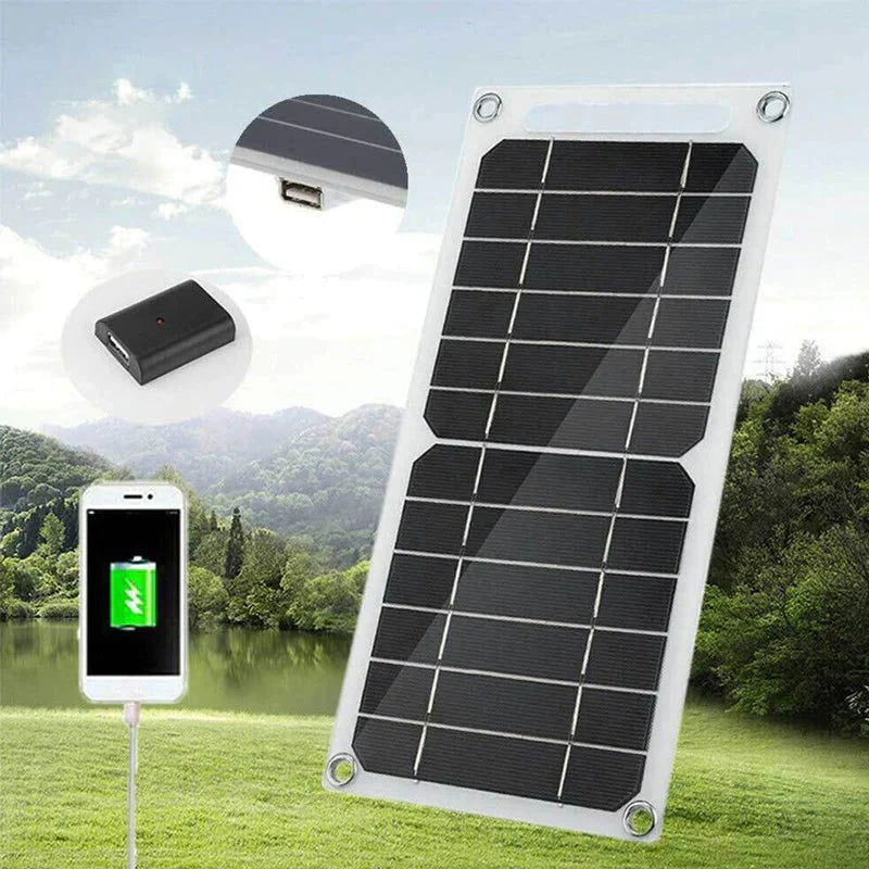 SolarPower | Laad je apparaten op tijdens je buitenavonturen met dit zonnepaneel!