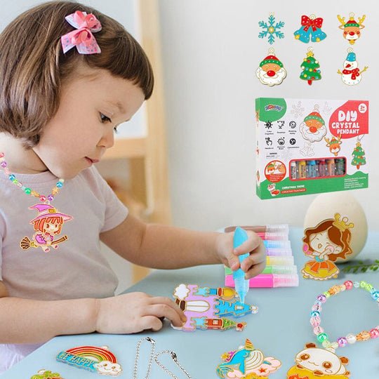 Creatieve Knutselset voor Kinderen – Sprankelende Hangertjes Zelf Maken