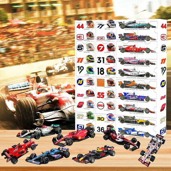 Formule 1 Adventskalender met verzamelobjecten – Voor echte autosportfans