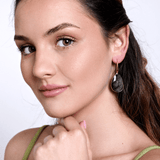 Labradoriet Prachtige Oorbellen – Lunaris