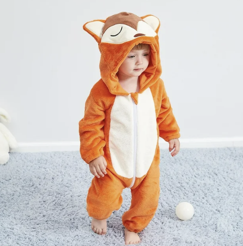 Schattige Dier-Baby-Overall – SnugglePals