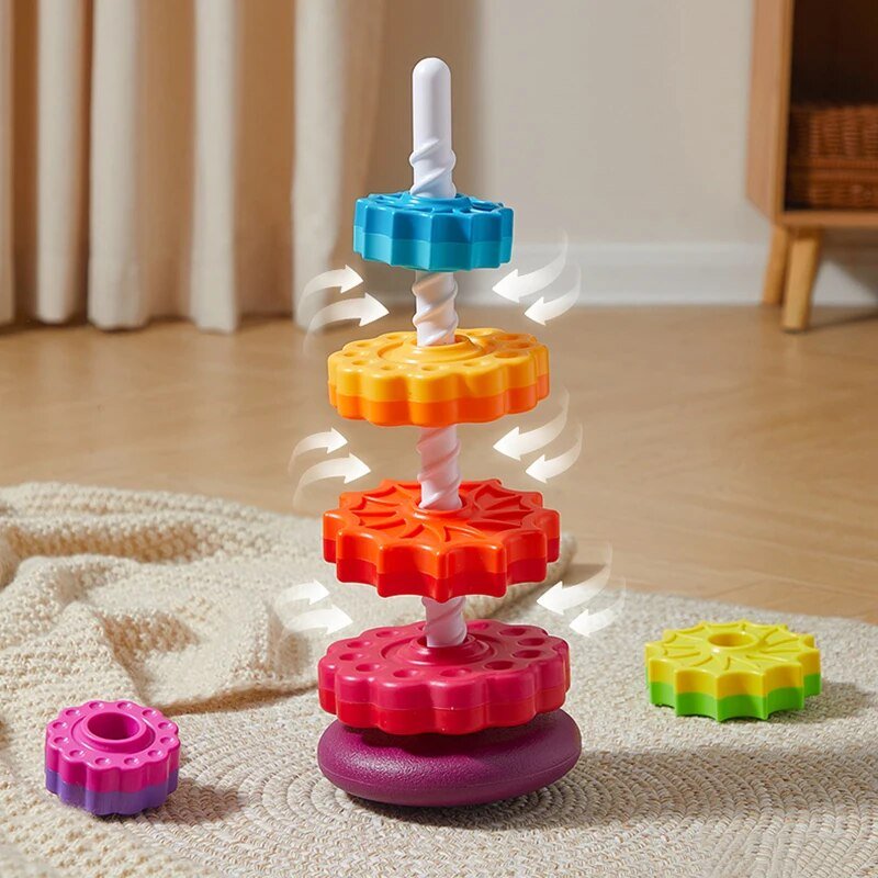 WhirlyStacks | Een toren vol vrolijk stapel- en draaiavontuur!