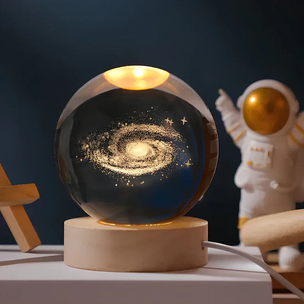 3D-gegraveerde Kristallen Bol - Celestia