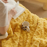Dikke Winter Lamswol Deken - WarmWool