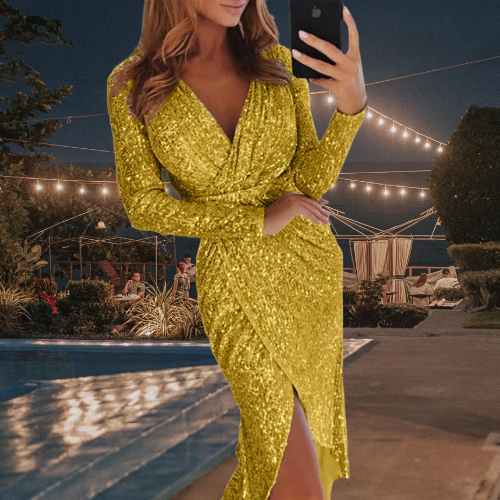Betoverende Glitterjurk - Elise