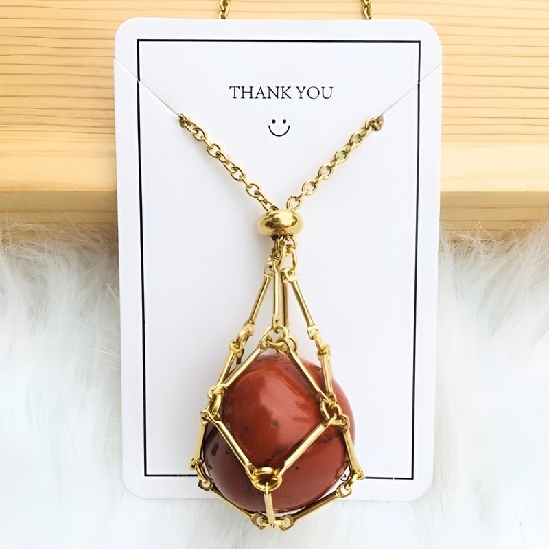 Ketting met Kristalhouder Hanger – CrystalGuard