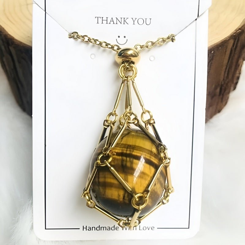 Ketting met Kristalhouder Hanger – CrystalGuard