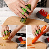 Beschermende Groenteschiller – FingerGuard